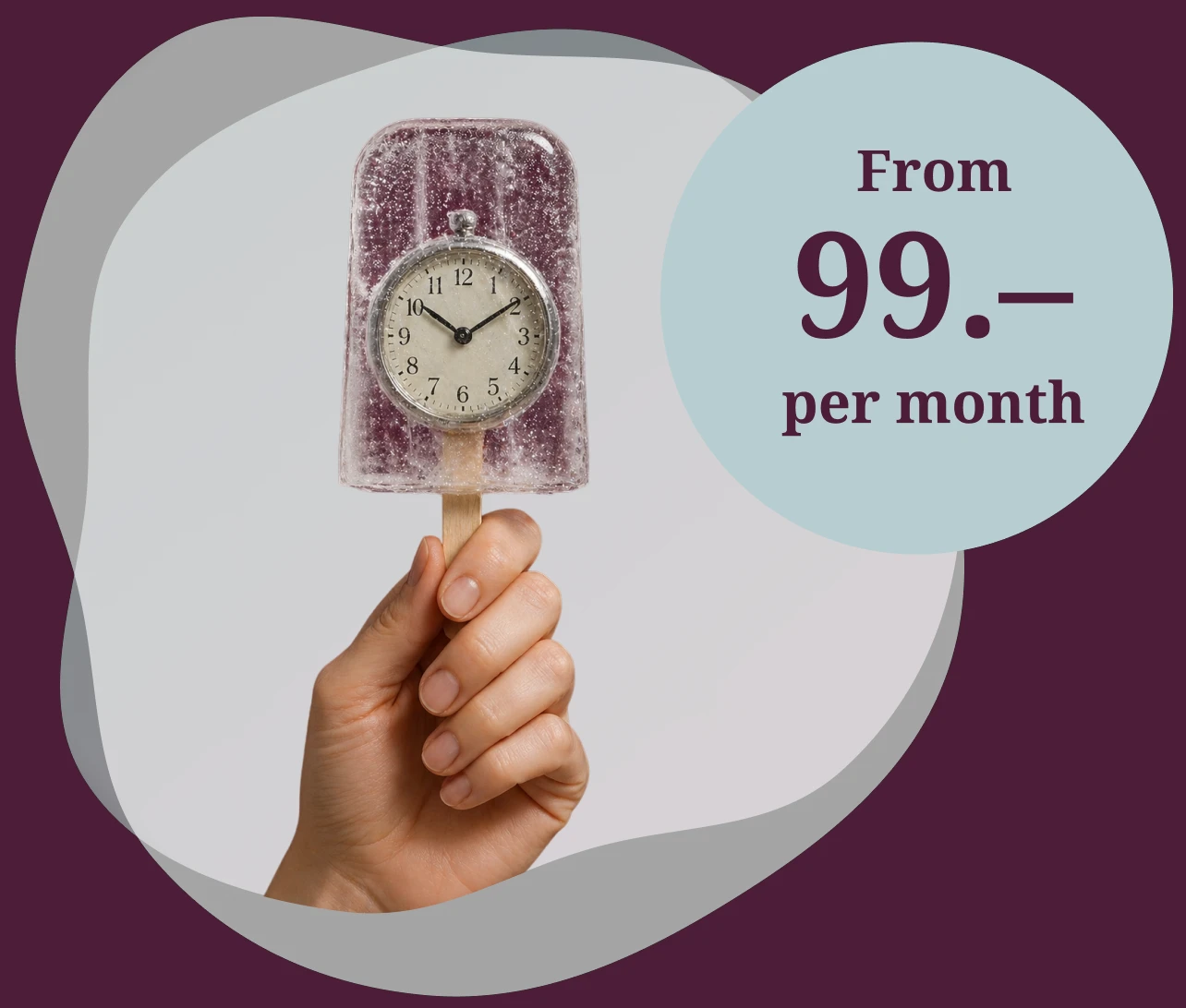 Social Freezing Plan – from CHF 99 per month